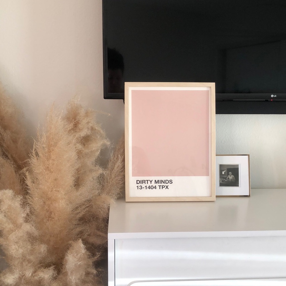 Dirty Minds Pantone Print